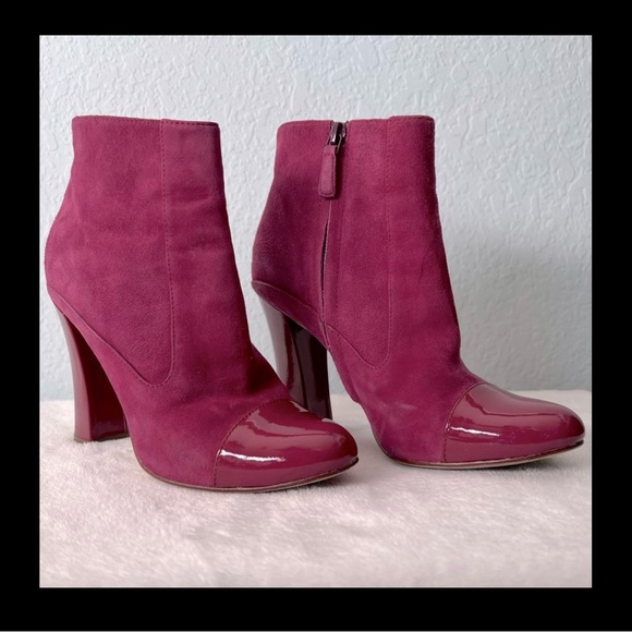 Cole Hahn Booties.  Patent and Suede
No box. - Picture 3 of 5